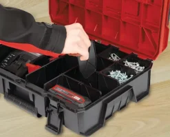 Hot Plastic Compartments Set Bags / Cases