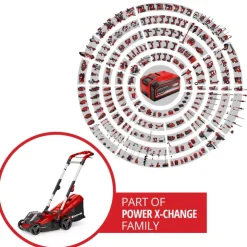 Best RASARRO 36/34 (2x3,0Ah) Cordless Lawn Mowers