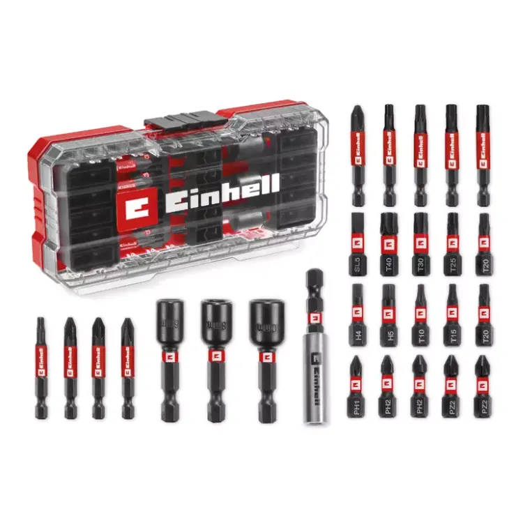 S-CASE 28-pc. Impact Bit Set Drill / Screwdriver Accessories|Further Tools Accessories
