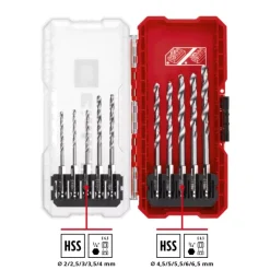Clearance S-CASE 10-pc. Metal Drill Bit Set Drill / Screwdriver Accessories