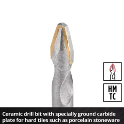 Discount S-CASE 10-pc. TCT Tile Drill Bit Set Drill / Screwdriver Accessories