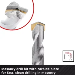 Discount S-CASE 10-pc. TCT Tile Drill Bit Set Drill / Screwdriver Accessories