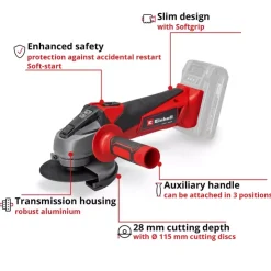 Hot TC-AG 18/115 Li-Solo Angle Grinders