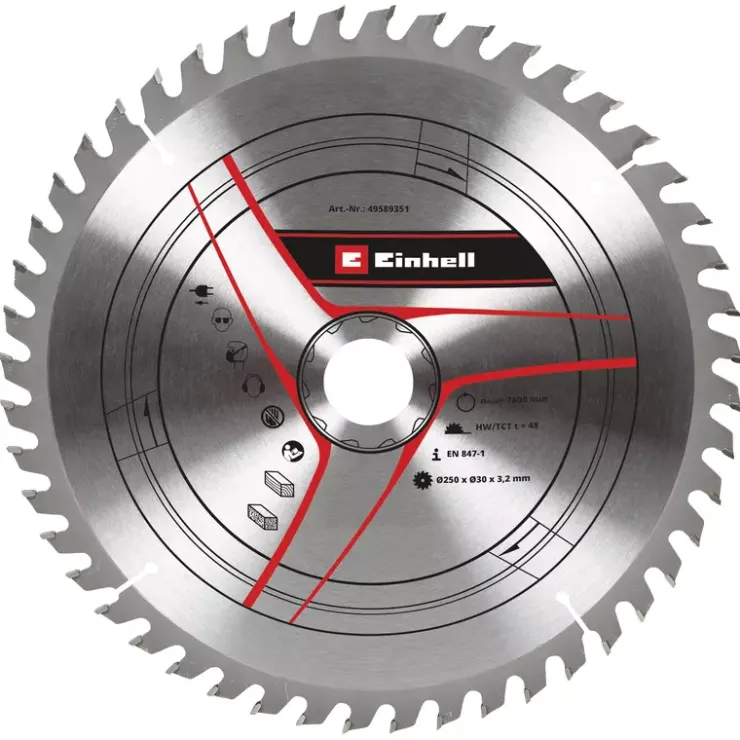 Hot TCT Circular Saw Blade, Ø 250 x 30 x 3.2 mm, 48 T Saw Accessories