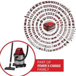 Clearance TC-VC 18/20 Li S-Solo Wet / Dry Vacuum Cleaners