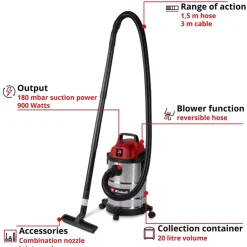 Discount TC-VC 2045 S Wet / Dry Vacuum Cleaners