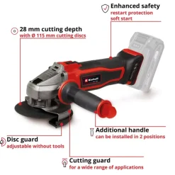 Online TE-AG 18/115-2 Li - Solo Angle Grinders