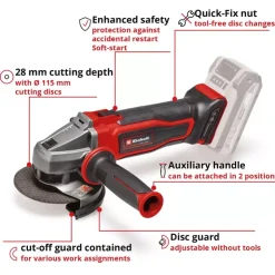 Sale TE-AG 18/115 Q Li Solo Angle Grinders