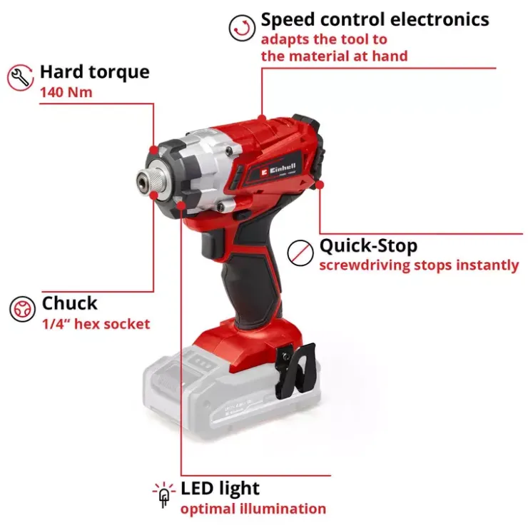 Outlet TE-CI 18/1 Li-Solo Cordless Screwdrivers