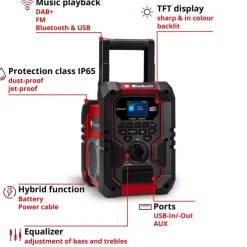 TE-CR 18 Li DAB+/FM/BT - Solo Other Tools