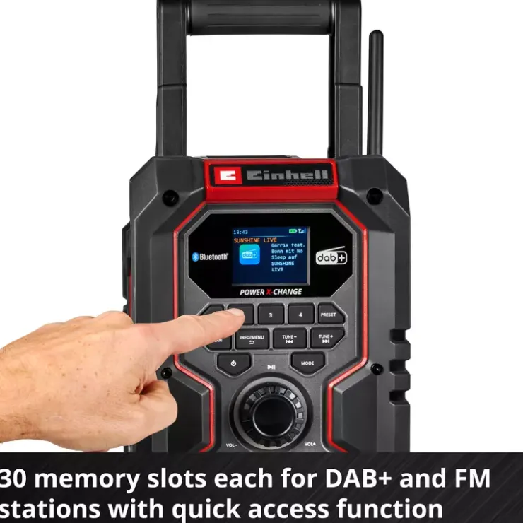 TE-CR 18 Li DAB+/FM/BT - Solo Other Tools