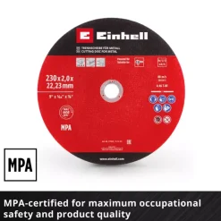 Hot Thin Cutting Discs, Ø 230 x 2 mm, 3 pcs. Cutting Machine Accessories