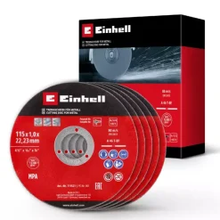 Discount Thin Cutting Discs, Ø 115 x 1 mm, 5 pcs. Cutting Machine Accessories