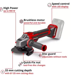 Online TP-AG 18/125 CE Q Li - Solo Angle Grinders