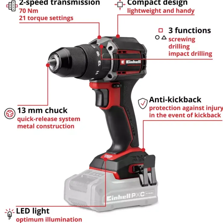 Discount TP-CD 18/70-C Li-i BL - Solo Cordless Screwdrivers
