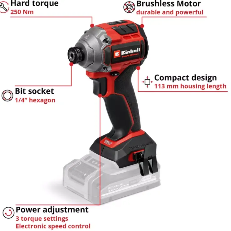 Outlet TP-CI 18/250-C Li BL - Solo Cordless Screwdrivers
