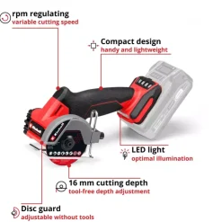 Hot TP-CO 18/76-C Li BL - Solo Angle Grinders