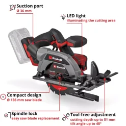 New TP-CS 18/136-C Li BL - Solo Saws