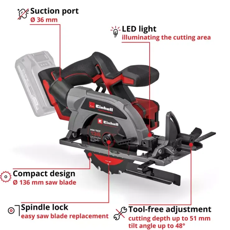 New TP-CS 18/136-C Li BL - Solo Saws