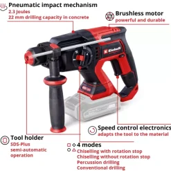 New TP-HD 18/22 D Li BL - Solo Rotary Hammers