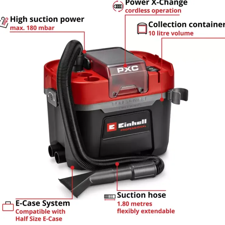 Discount TP-VC 18/10 Li BL L-Solo Wet / Dry Vacuum Cleaners