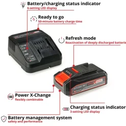 New 18V 2,5Ah PXC Starter Kit Starter Kits