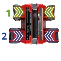 Online 2x2 Power X-Quattrocharger 4A Chargers
