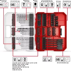 Hot XL-CASE 95-pc. Impact Bit and Drill Bit Set Further Tools Accessories