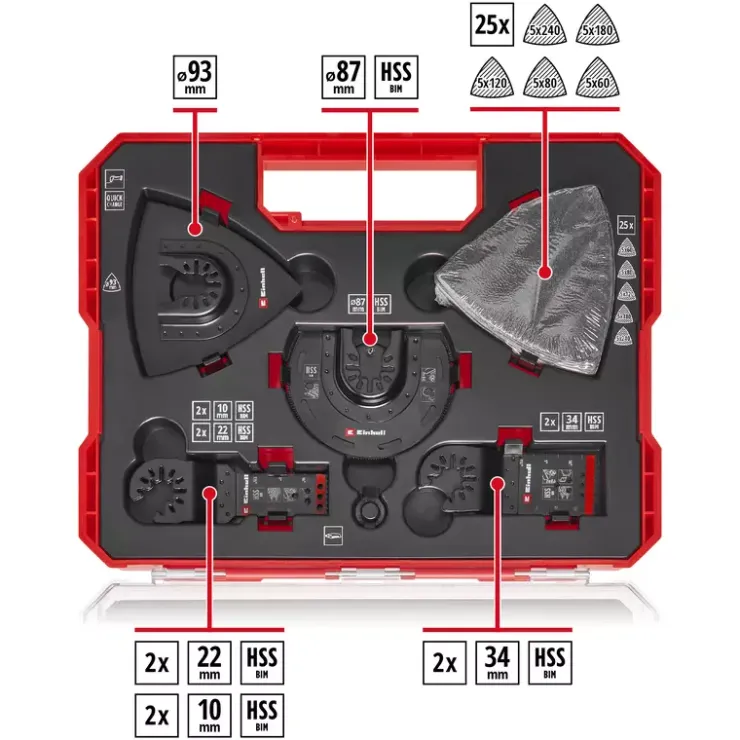 Best XL-PLUS-CASE 35-pc. Multitool Set for Metal Multifunctional Tool Accessories