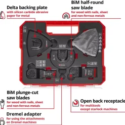 Best XL-PLUS-CASE 35-pc. Multitool Set for Metal Multifunctional Tool Accessories