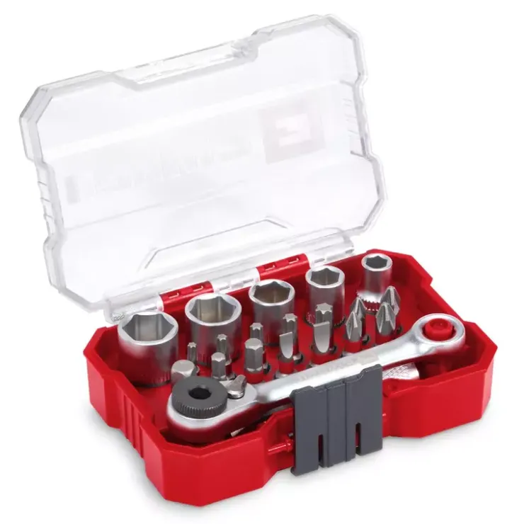 Hot XS-CASE 21-pc. Bit Set with Ratchet Further Tools Accessories
