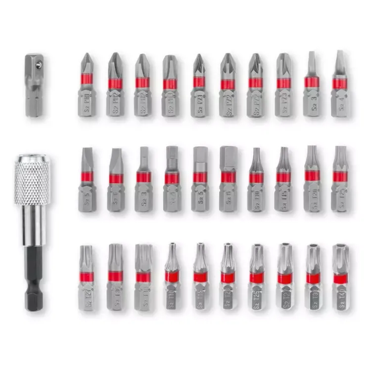 Clearance XS-CASE 32-pc. S2 Steel Bit Set Further Tools Accessories
